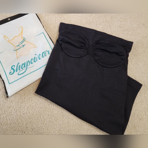 Black Size Medium Strapless Shapewear Slip/Cami ♡ Tummy Control ♡ Seamless - Picture 8 of 9